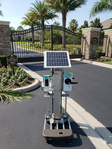 Entegrity Smart Solar Pedestal by VIZpin